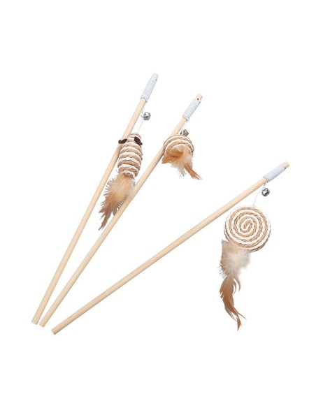 Eurosiam canna da pesca gioco gatti con campanello