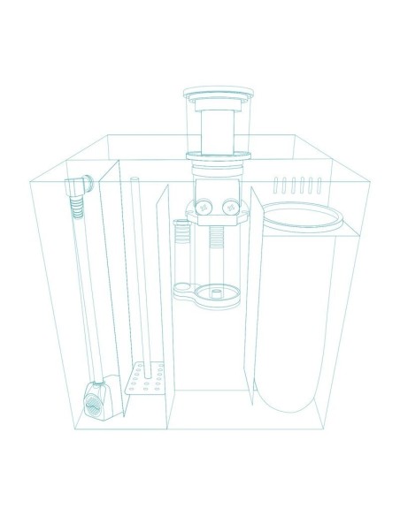 Aqpet Kubic Reef Box 40 Acquario Completo Acqua marina 40x40x40h