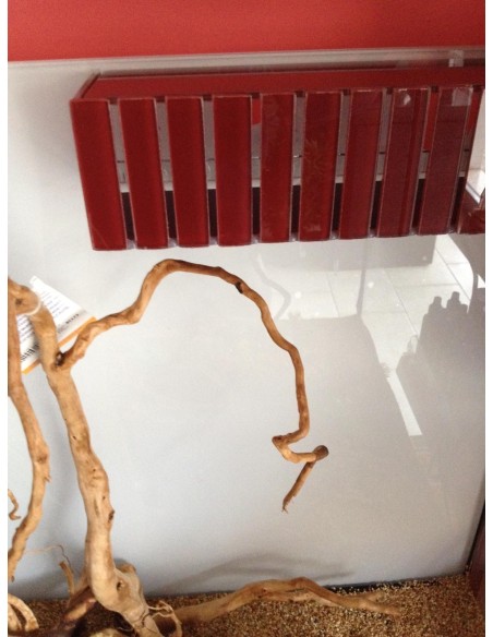 Vasca Acquario Artigianale Professionale  IN TOTAL VETRO EXTRA CHIARO -  130X50X65H - 422LT (CON SUPPORTO MOBILE)