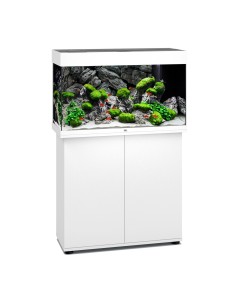 Juwel acquario Rio 125 Bianco con illuminazione a led con supporto