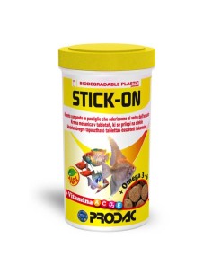 Prodac mangime in pastiglie Stick-on 100 ml/60gr per tutti i pesci acqua dolce