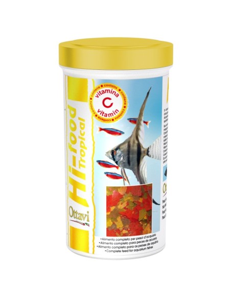 Ottavi Hi-food Tropical mangime in scaglie 100ml/20 gr