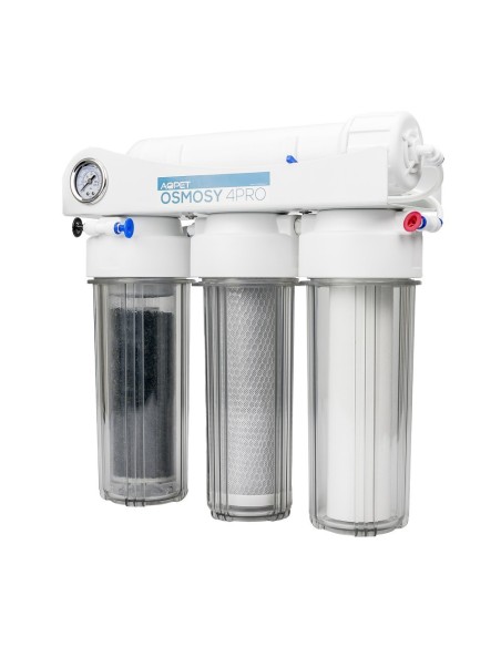 Aqpet Osmosy4 Pro Impianto Osmosi 4 Stadi a Bicchiere