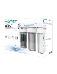 Aqpet Osmosy4 Pro Impianto Osmosi 4 Stadi a Bicchiere 2