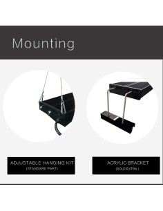 Supporto per plafoniere Led Zeus