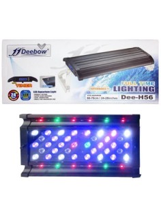 Deebow  full time plafoniera dee-h56 estendibile 60-70 cm nera