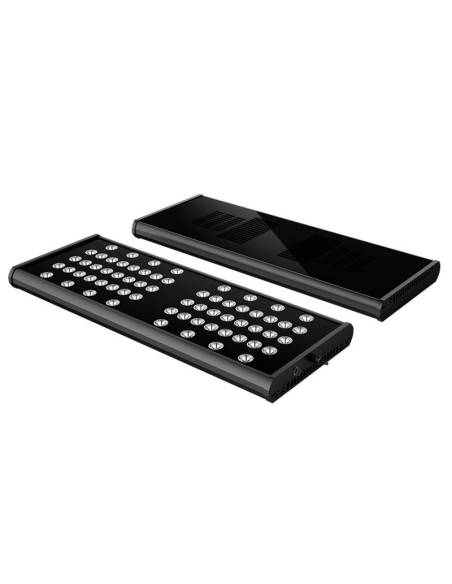 Plafoniera led dimmerabile MIRAGE X 200 - 180W con Wi FI control - cm 58x22x4h