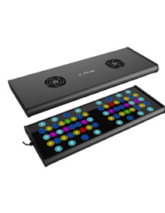 Plafoniera led dimmerabile MIRAGE X 200 - 180W con Wi FI control - cm 58x22x4h