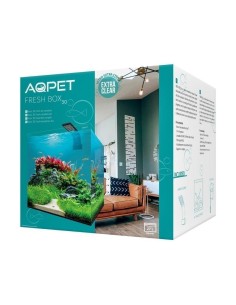 Aqpet Kubic Box 30 Acquario Completo Acqua Dolce 30x30x30h