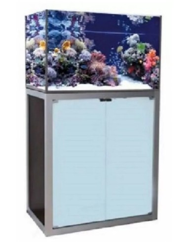 Vasca Acquario Artigianale Professionale  IN TOTAL VETRO EXTRA CHIARO - 120X40X50H -240LT  (CON SUPPORTO)