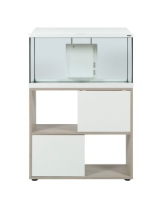 Zolux Iseo 60 Acquario accessoriato con supporto 57 litri Bianco
