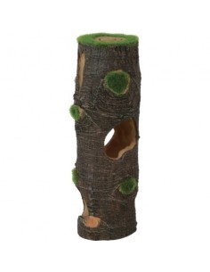 ZOLUX  TRONCO KIPOUSS GRANDE  6,7X6,2X19 CM  DECORAZIONE ARTIFICIALE RIVESTITA DI SEMI