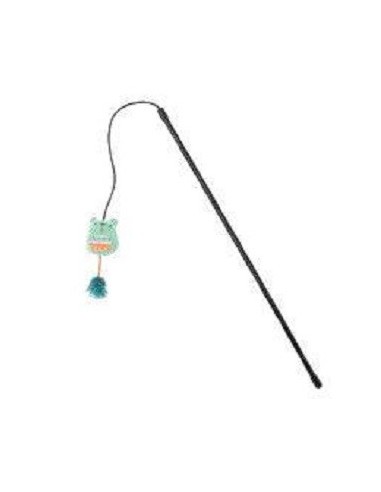 Galanti canna da pesca per gatti con micino sonoro cm 40