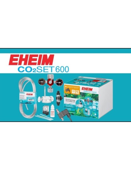 EHEIM CO2SET600 CO2 Set 600 - impianto CO2 con bombola completo con bombola ricaricabile 2kg