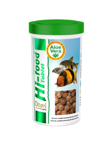 Ottavi hi food Tablet 60 gr/100ml pasticche per pesci di fondo