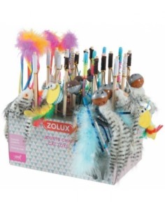 Zolux gioca gatti canna da pesca 30 cm