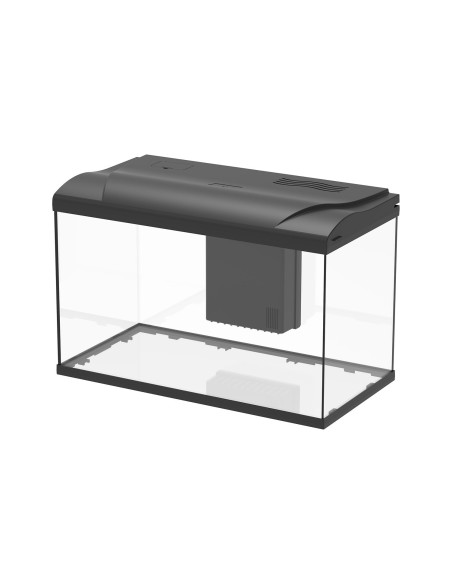 Aqpet Simply LED 60 Set Acquario Acqua Dolce Completo Di Luce LED, Filtro E Riscaldatore 60L