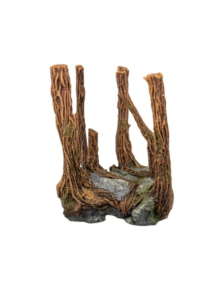 aqpet Decorart Decori per Acquari mod. ROOTS FOREST