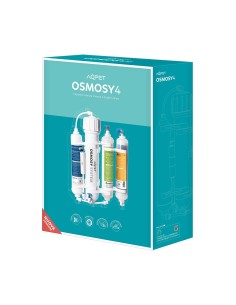 AQPET Osmosy4 Line Impianto Osmosi 4 Stadi in Linea 75 GAL/270 LT DAY 2