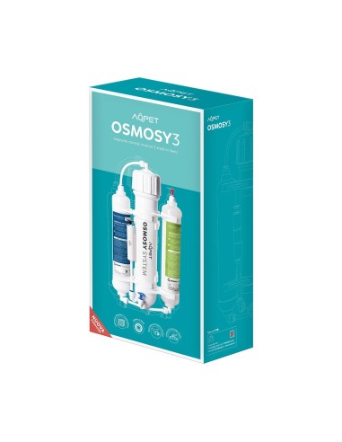 AQPET Osmosy4 Line Impianto Osmosi 4 Stadi in Linea 75 GAL/270 LT DAY
