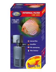 Aqua Nova filtro interno nbf- 800 per acquari da 100 fino a 150