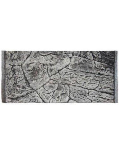 Prodac ATG sfondo pietra piatta slim grigio in resina per acquari 80 x 40 cm