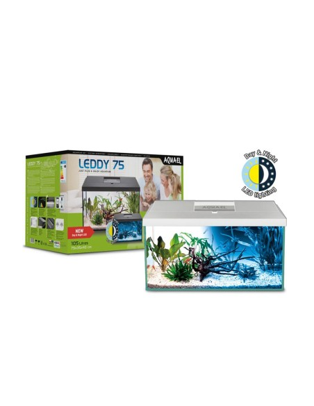 Acquario Aquael leddy pap-75 bio fs accessoriato 75x35x40h  90 lt