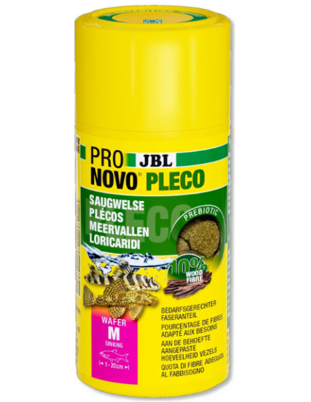 jbl pro novo pleco 100 ml mangime per loricaridi dolce pasticche