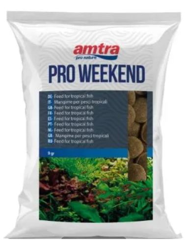 Amtra Pro Weekend 9gr - Mangime in tavolette...