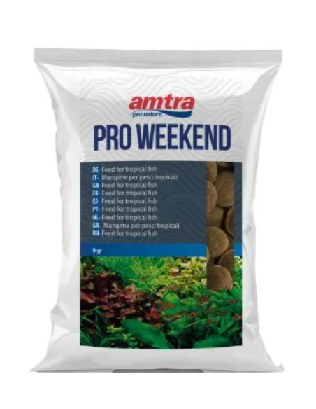 Amtra Pro Weekend 9gr - Mangime in tavolette affondanti a lento rilascio