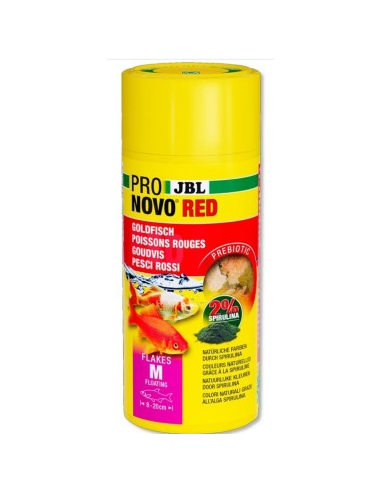 Jbl pro novo red flakes m 1000 ml mangime pesci rossi scaglie