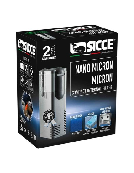Sicce nano micron compact internal filter  200 lt/h