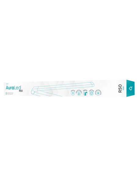 Aqpet aura led r50 bianca a braccetto 16w x dolce 44x4 cm