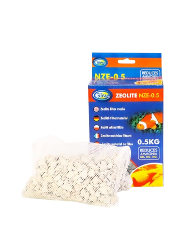 Aqua Nova Zeolite NZE-0.5 - zeolite cartuccia filtro 0,5kg