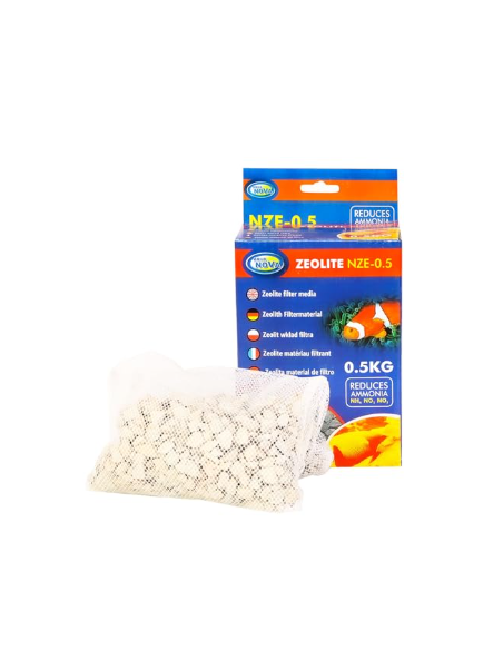 Aqua Nova Zeolite NZE-0.5 - zeolite cartuccia filtro 0,5kg