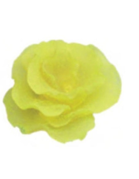 Giumar decorazione in resina corallo giallo 10,5x5,5x10 cm