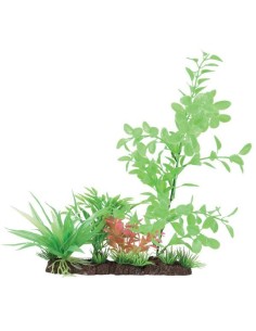 Zolux pianta in plastica su unica barra 20 cm assortite