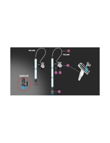Newa PGR 2000 Power Gravel Cleaner Newa PGR 1000 Power Gravel Cleaner (Sifone elettrico per pulizia Acquari e tartarughiere)