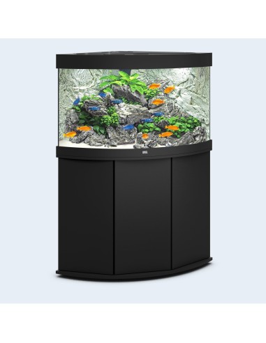 Juwel Acquario Trigon 190 Nero con supporto (Nuovo Modello Illuminazione Led)