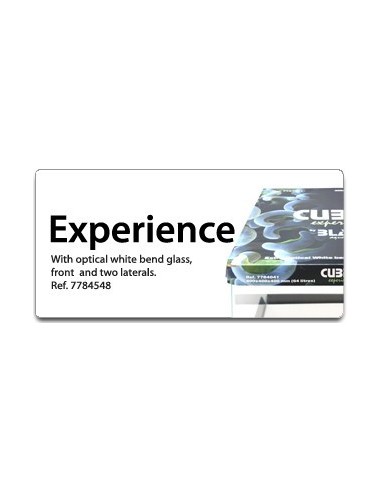 Blau Open Reef 91 Bianco con Supporto **Vetro Extra Chiaro**