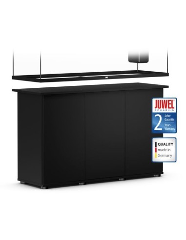 Juwel Acquario Rio 350 Nero (Solo Acquario - Nuovo Modello con Illuminazione Led)