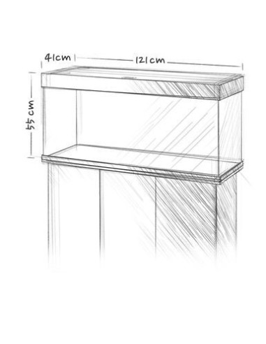 Juwel Acquario Rio 450 Bianco (Solo Acquario -Nuovo Modello con Illuminazione Led)