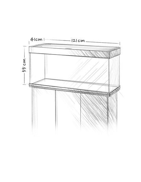 Juwel Acquario Rio 450 Bianco con Supporto