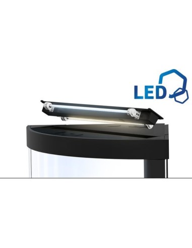 Juwel Acquario Trigon 350 Nero con supporto (Nuovo Modello Illuminazione Led)