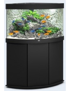 Juwel Acquario Trigon 350 Nero con supporto (Nuovo Modello Illuminazione Led)
