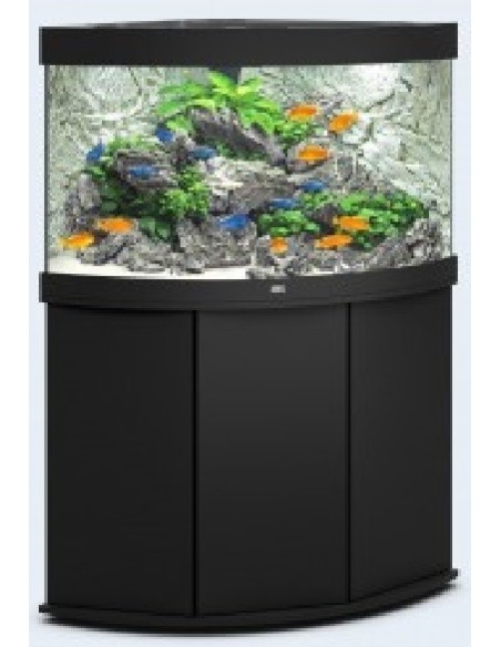 Juwel Acquario Trigon 350 Nero con supporto (Nuovo Modello Illuminazione Led)