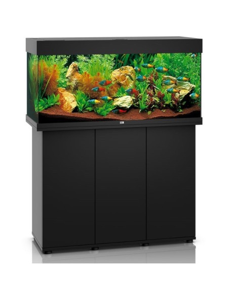 Juwel Acquario Rio 180 Nero con supporto (Nuovo Modello con Illuminazione Led)