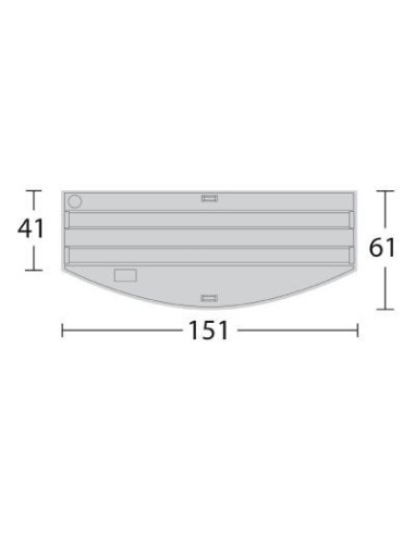 Juwel Acquario Vision 450 Nero (Solo Acquario - Nuovo Modello con Illuminazione Led)