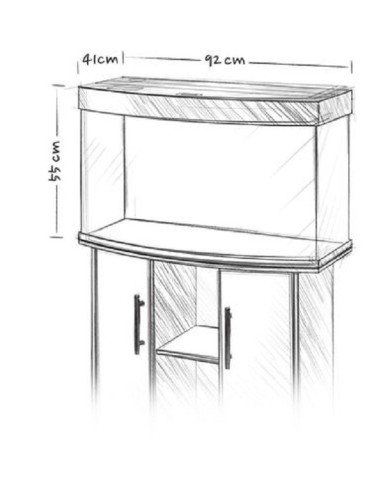 Juwel Acquario Vision 180 Bianco  (Solo Acquario - Nuovo Modello con Illuminazione Led)