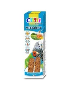 Cliffi sticks pappagallini esotici con semi della salute "vitality" 60 gr